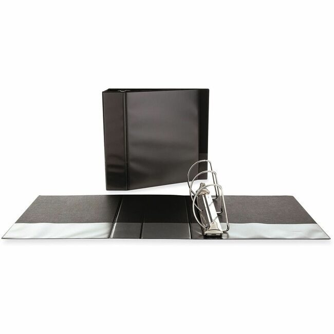 Universal Office Products Binder View D-Rng 4" Black UNV20995
