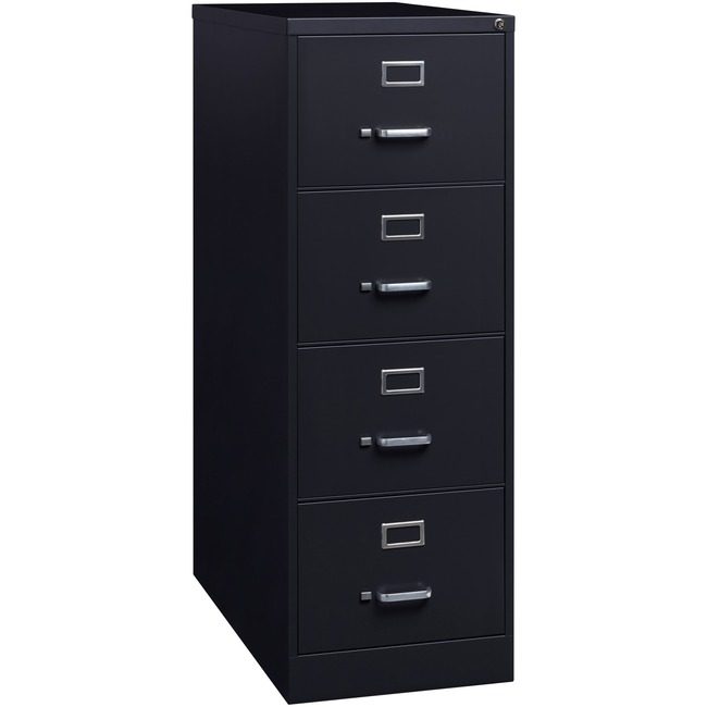 Lorell File Vrt 4DR 26.5" Legal Black LLR60198