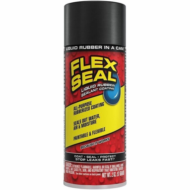 Swift Response, LLC Flex Seal Rubber Liquid Mini 2OZ Black FLXFSBLKMINI