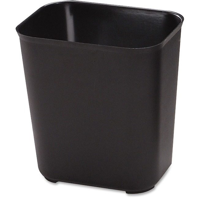 Rubbermaid Commercial Products Wastebasket Fire-Resist Black RCP254300BKCT