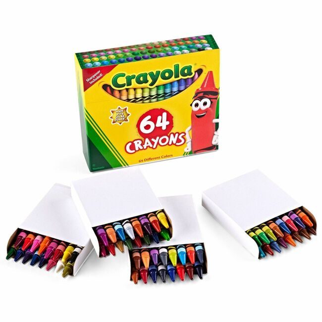 Crayola LLC Crayon 3 5/8" 64 Count CYO52-064D
