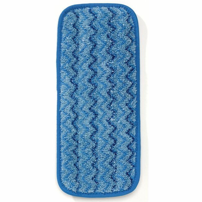 Rubbermaid Commercial Products Pad Mop Damp Wall/Stair Mf RCPQ820BLUCT