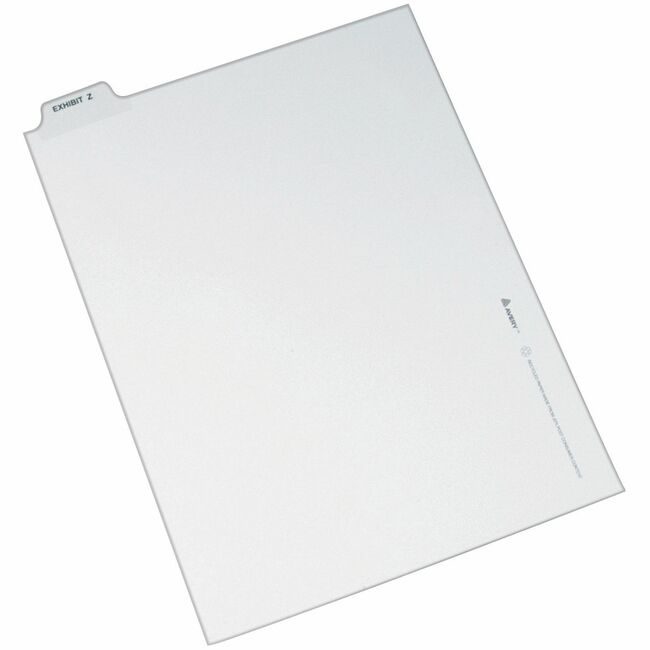 Avery Products Corporation Index Legal Btmtab Exhbt Z AVE12399