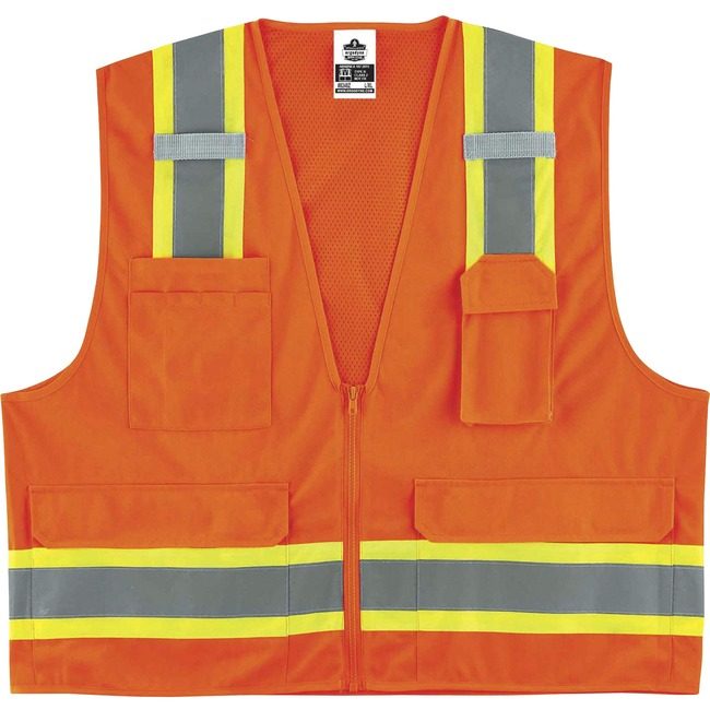 Ergodyne Vest Surveyors 4X/5X Orange EGO24069