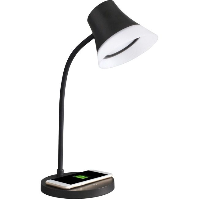 OttLite Lamp Shine Leddsk Wrlsc Black OTTCS03KQISHPR