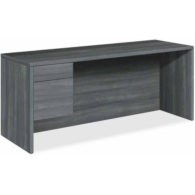 The HON Company Credenza Ped 1B1FDRAWER 72" HON10546LLS1
