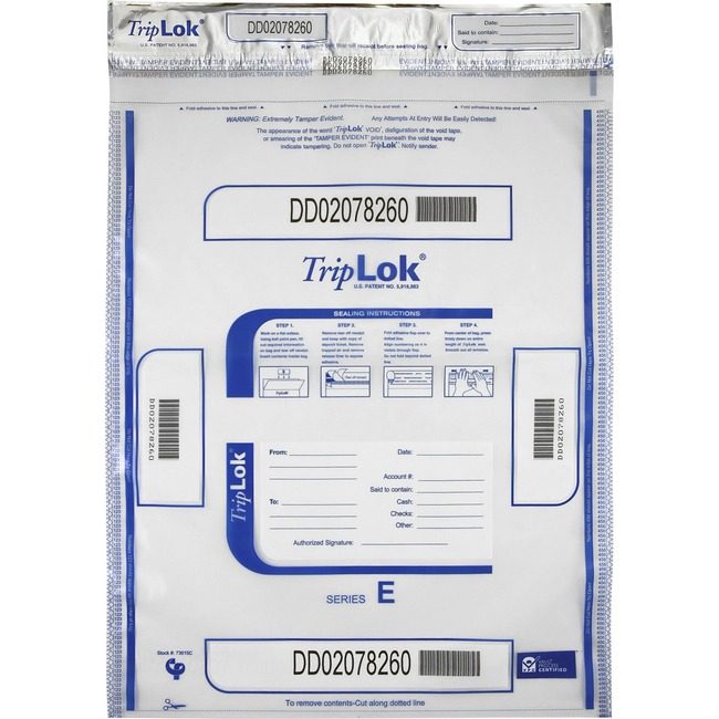 Controltek Bag Deposit T-E 4 BDL 15X20 CNK585048