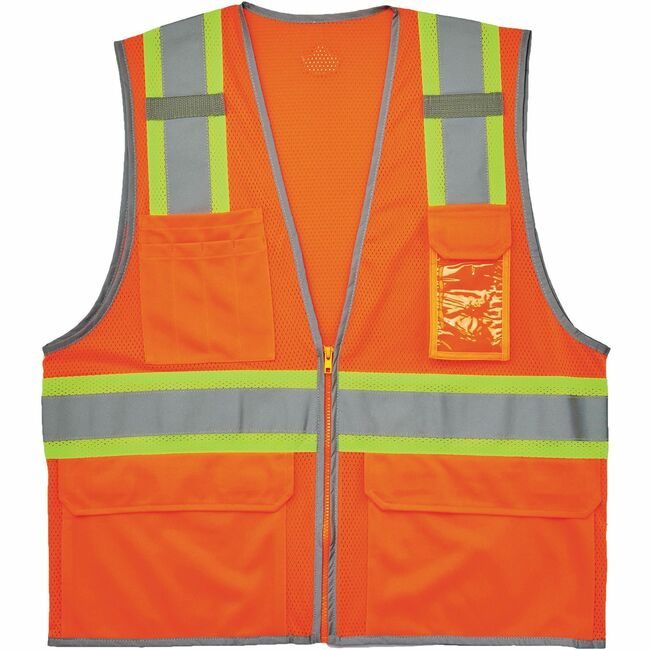 Ergodyne Vest Two-Tone Mesh Orng 3X EGO24577