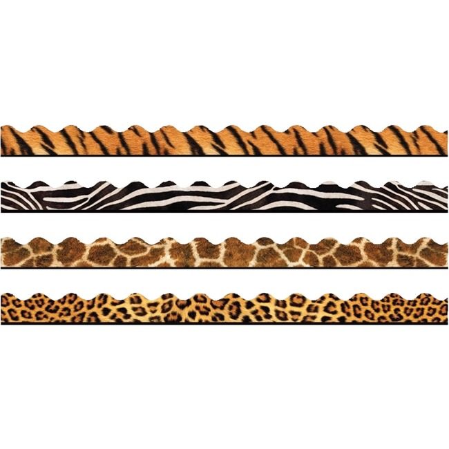 TREND Enterprises Border Trimmer Animals TEPT92917