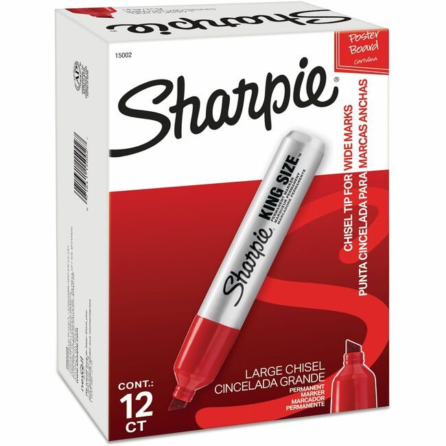 Sharpie / Expo / Prismacolor / Sanford Newell Brands / Sanford Sharpie / Expo / Prismacolor / Marker King Size Red SAN15002