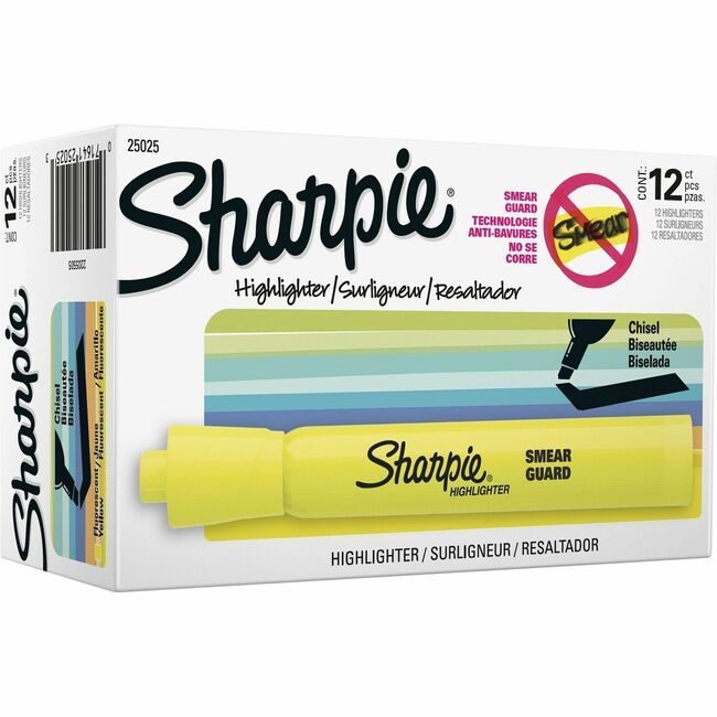 Sharpie / Expo / Prismacolor / Sanford Newell Brands / Sanford Sharpie / Expo / Prismacolor / Highlighter Accent Tank Yw SAN25025B