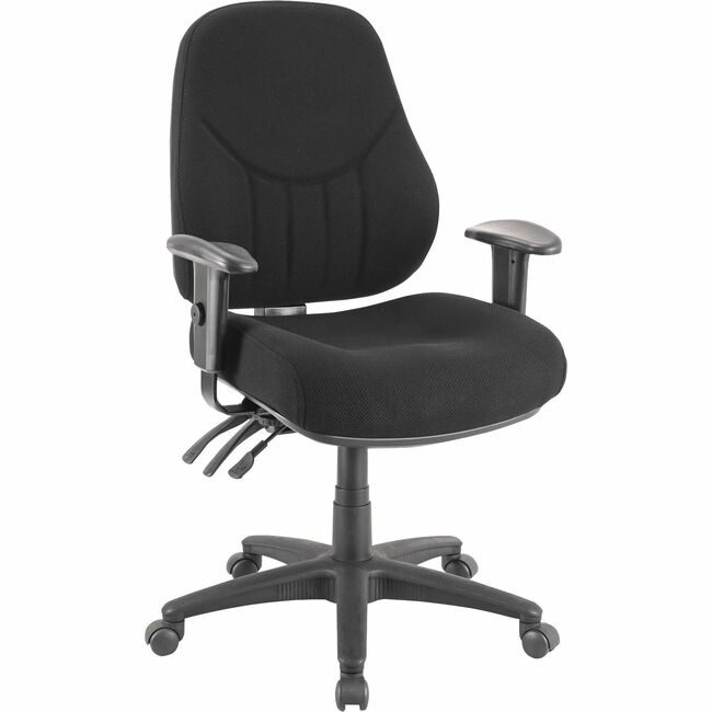 Lorell Chair Hi Back Mult Black LLR81103