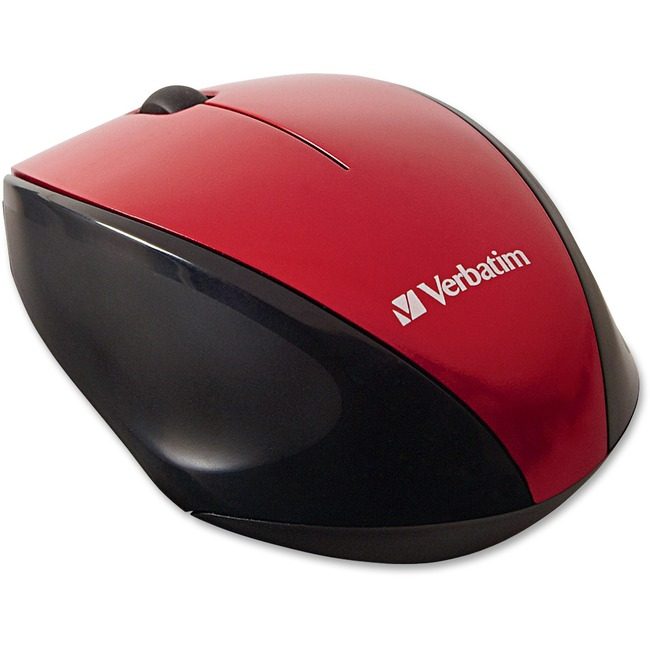 Verbatim Americas Mouse Wireless Blue Led Red VER97995
