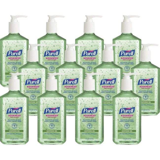 GOJO Industries Sanitizer Hand Aloe Purell GOJ363912CT