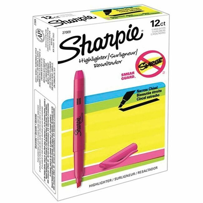 Sharpie / Expo / Prismacolor / Sanford Newell Brands / Sanford Sharpie / Expo / Prismacolor / Highlighter Pockt Accent Pack SAN27009