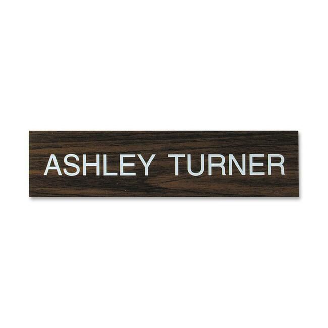 Shachihata / Xstamper Nameplate Only 2"X10" XSTK02