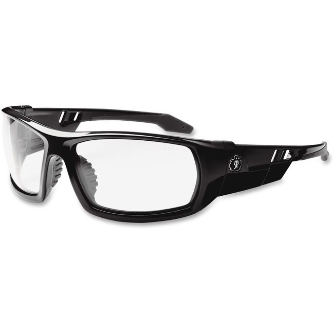 Ergodyne Glasses W/Fog-Off Safety Black EGO50003