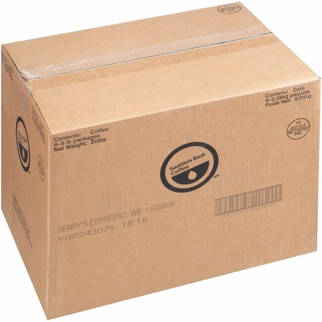 Seattle's Best Coffee Starbucks Coffee Company Seattle's Best Sbc Wb Espresso 5LB SBK00429CT