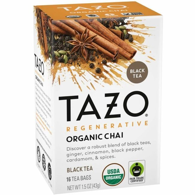 Starbucks Coffee Company Tea Tazo Orgnc Chai 16 BAG TZO00305