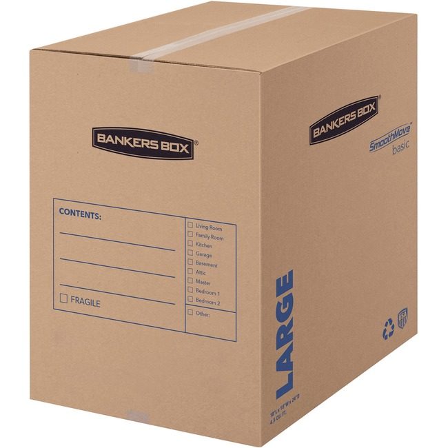 Fellowes Brands Box Moving Large 15 Pack FEL7714001