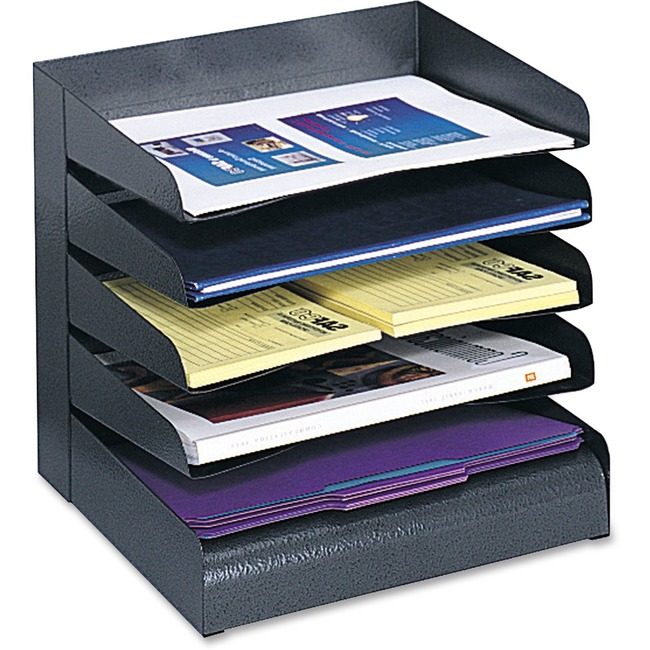 Safco Products Tray Letter 5-TIER SAF3127BL