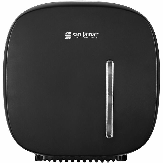 San Jamar Dispenser 9" Singl Rl Black SJMR2200BK