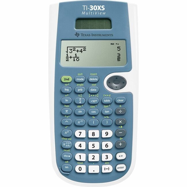 Texas Instruments Calc Solar Sci Multiview TEXTI-30XSMV