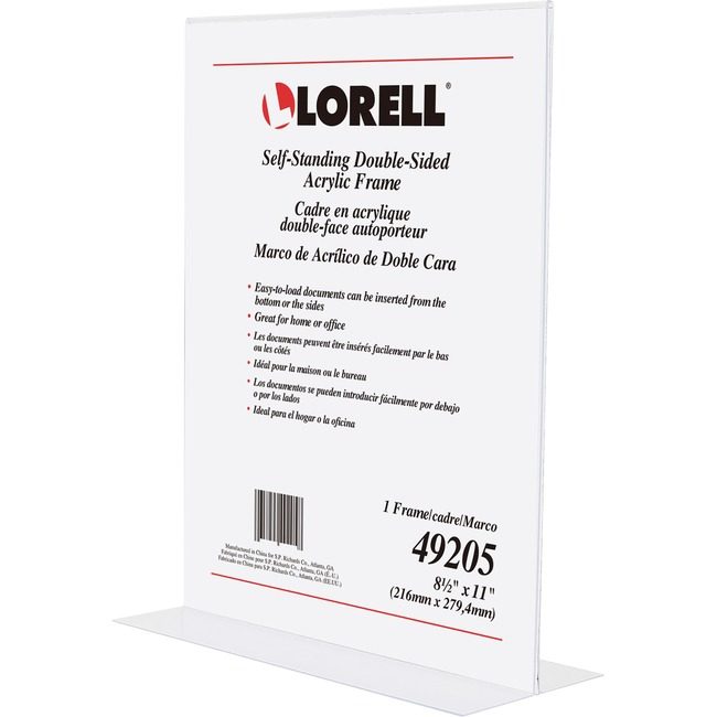 Lorell Frame Double Sided Acrylic LLR49205