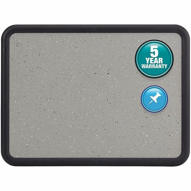 ACCO Brands Quartet Tackboard Contour 2X3 Gray QRT699370