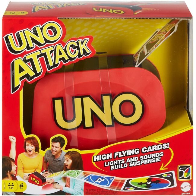 Mattel UNO / Skip-Bo Game Attack MTTGTX66