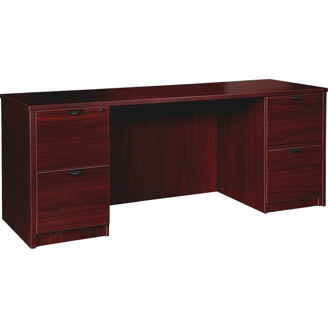 Lorell Credenza 24X72 Double Ped My LLRPC2472MY