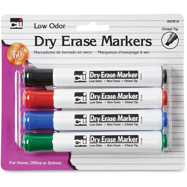 Charles Leonard Markers Dry-Erase Chsl LEO47814