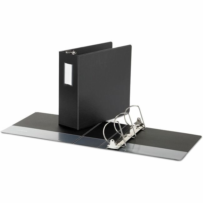 Universal Office Products Binder D-Rng 11X8.5 4" Black UNV20706