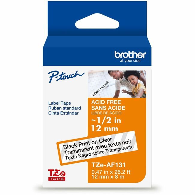 Brother International Tape Label Acid Free BRTTZEAF131G