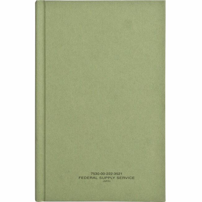 United Book Press, Inc. Log Hardbnd 5X8 Green UBP753002223521