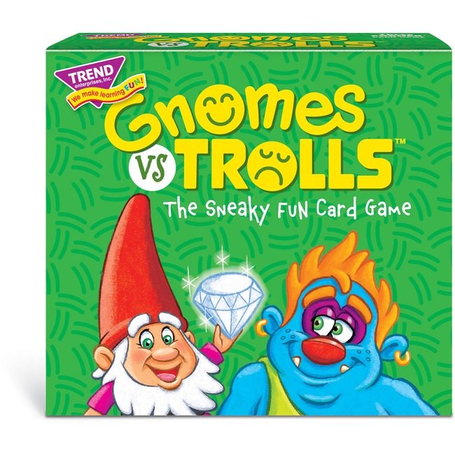 TREND Enterprises Game Card Gnomes Vs Trolls TEPT20003