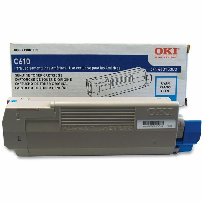 OKI Data Crtdg Toner C610 SRS 6K Cyn OKI44315303