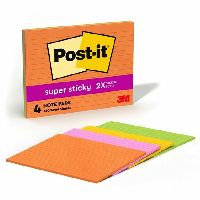 3M Company Note Sup Stky Lined 8X6 MMM6845-SSPL