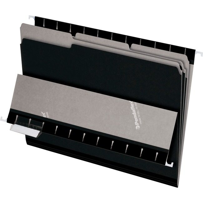 Pendaflex Folder Interior Letter Black PFX421013BLA