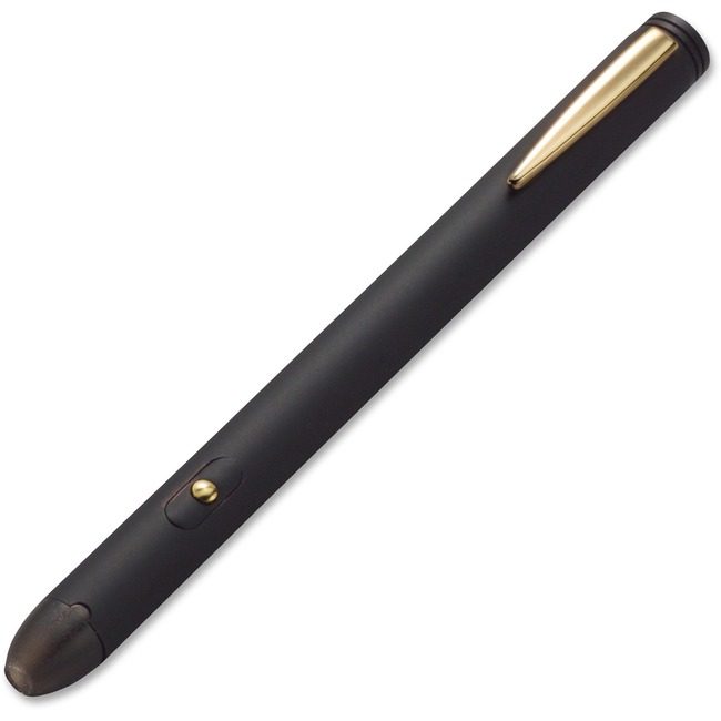ACCO Brands Quartet Pointer Lsr Mtl Pkt Clip Black QRTMP1100Q