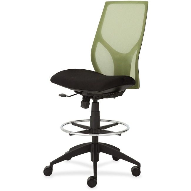 9to5 Seating Low Stool W/ Blk Seat Arml NTF1468Y100M401