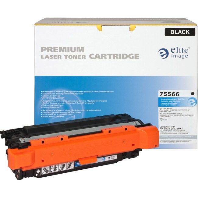 Elite Image Crtdg HP CE250X Black Hy ELI75566