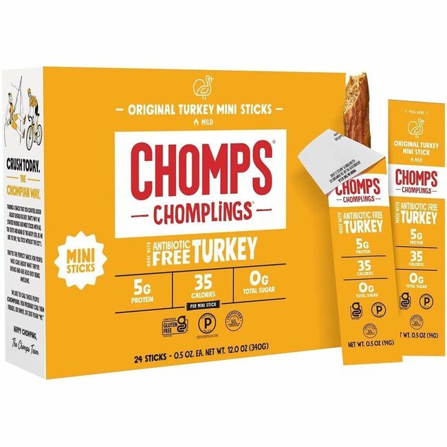CHOMPS Turkstick Organizer 1.15OZ 24 Pack CHSCTOTJ24