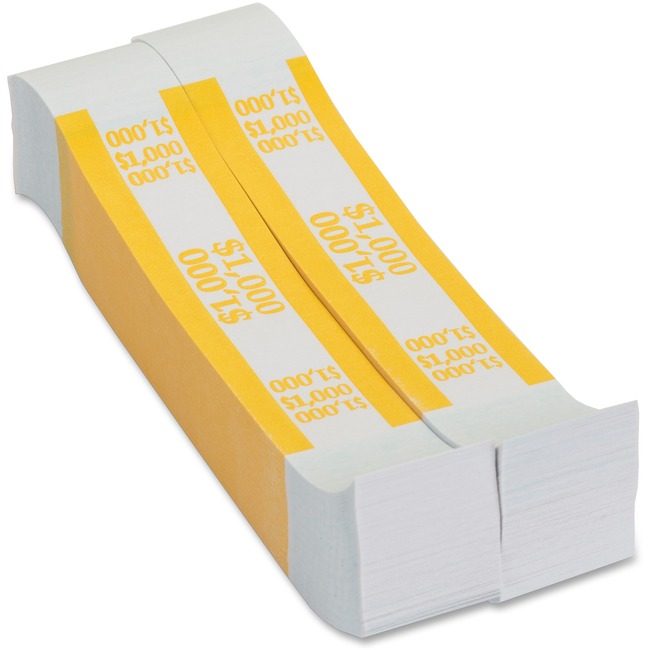 PAP-R Products Strap Currency $1000 Yellow PQP401000