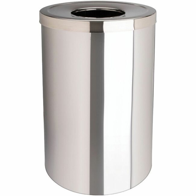 Genuine Joe Receptacle 30 GAL Stnls Stl GJO58895