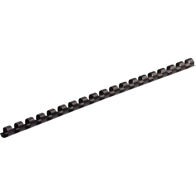 Fellowes Brands Binding Plas 1/4" 25 Pack Black FEL52320