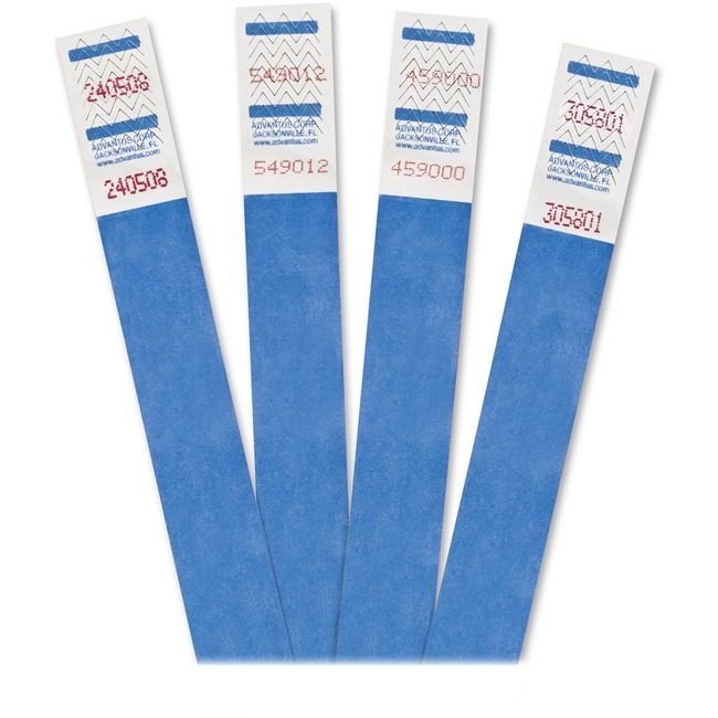Advantus Corporation Lanyards Wristband 500 Pack Be AVT75513