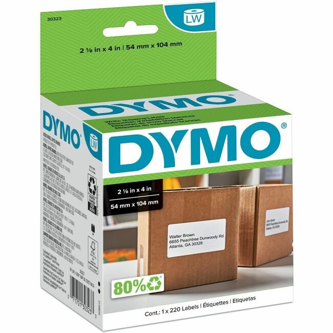 Newell Brands DYMO Label Shpg/Pc Pstg We 220RL DYM30323CT