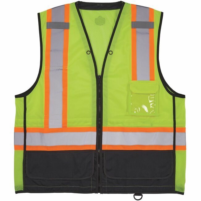 Ergodyne Vest Two-Tone Black Lime S/M EGO23033