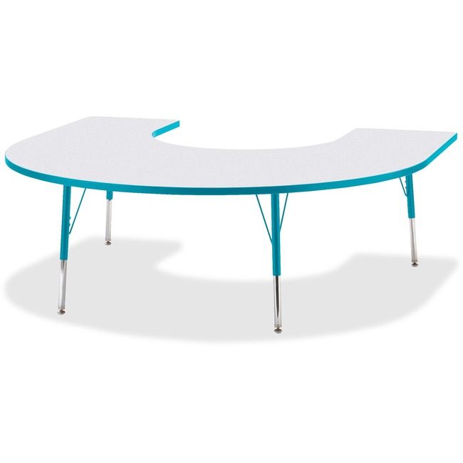 Jonti-Craft, Inc. Table Horseshoe 60X66 Gy/Tl JNT6445JCA005